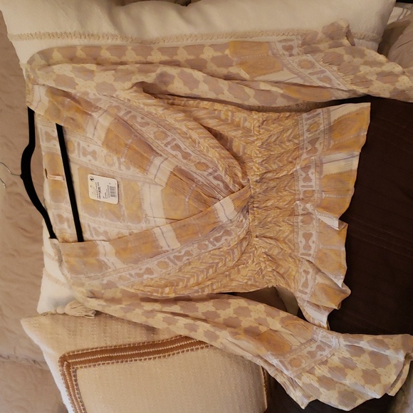 NWT Free People Peasant Blouse Size S - Picture 5 of 6